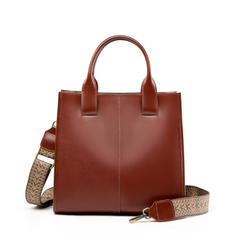 FAWNE BROWN TOP GRAINE LEATHER