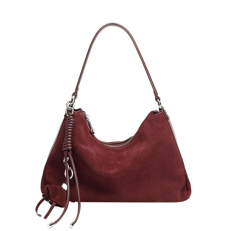 FAYE WINE PURPLE SUEDE