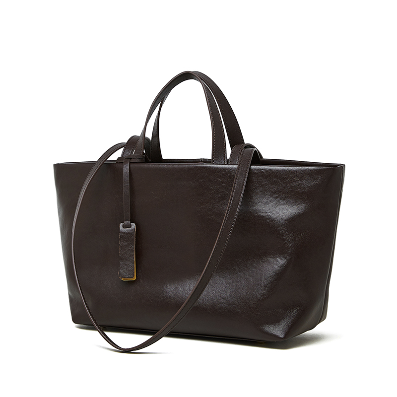 MADELAINE COFFEE TOP GRAINE LEATHER