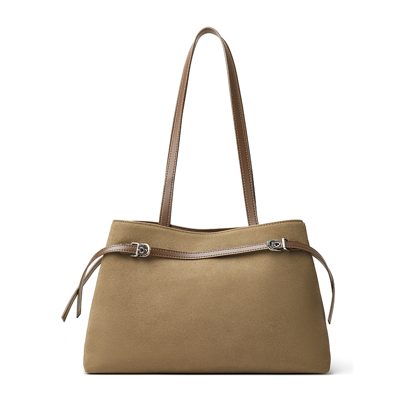 MALORIE APRICOT SUEDE
