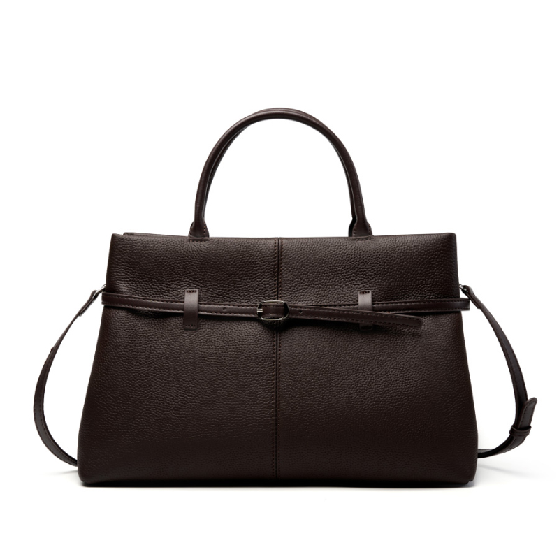 MARIE COFFEE TOP GRAINE LEATHER