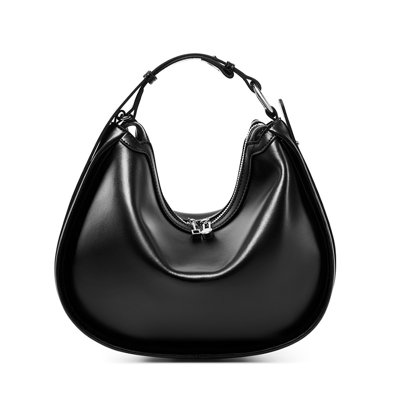 MELANIA BLACK GENUINE LEATHER