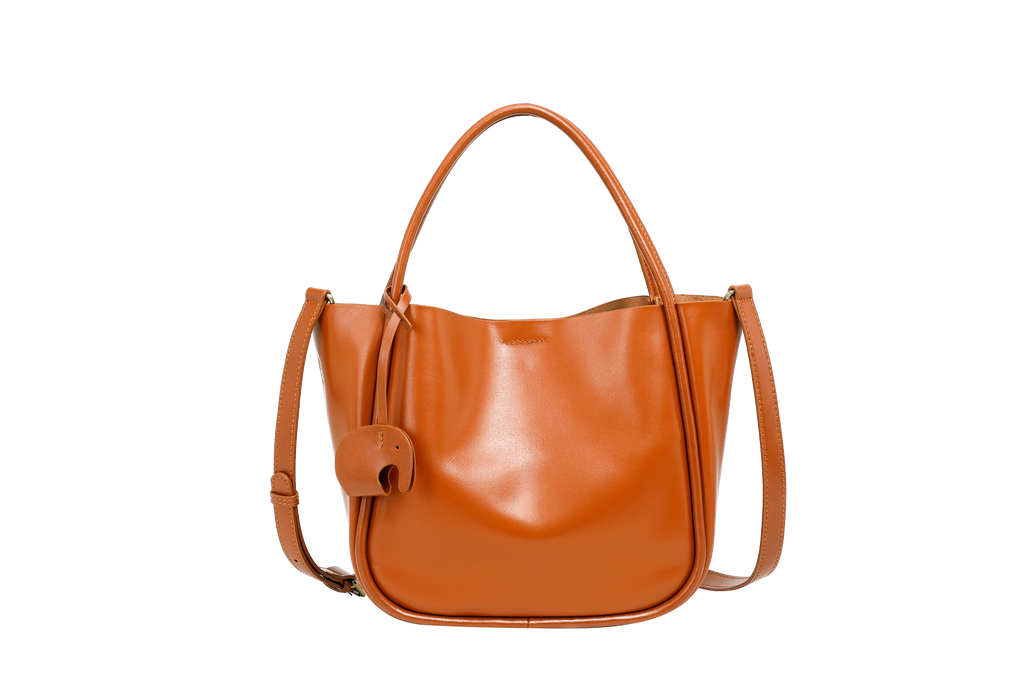TANYA SUNSET YELLOW TOP GRAINE LEATHER